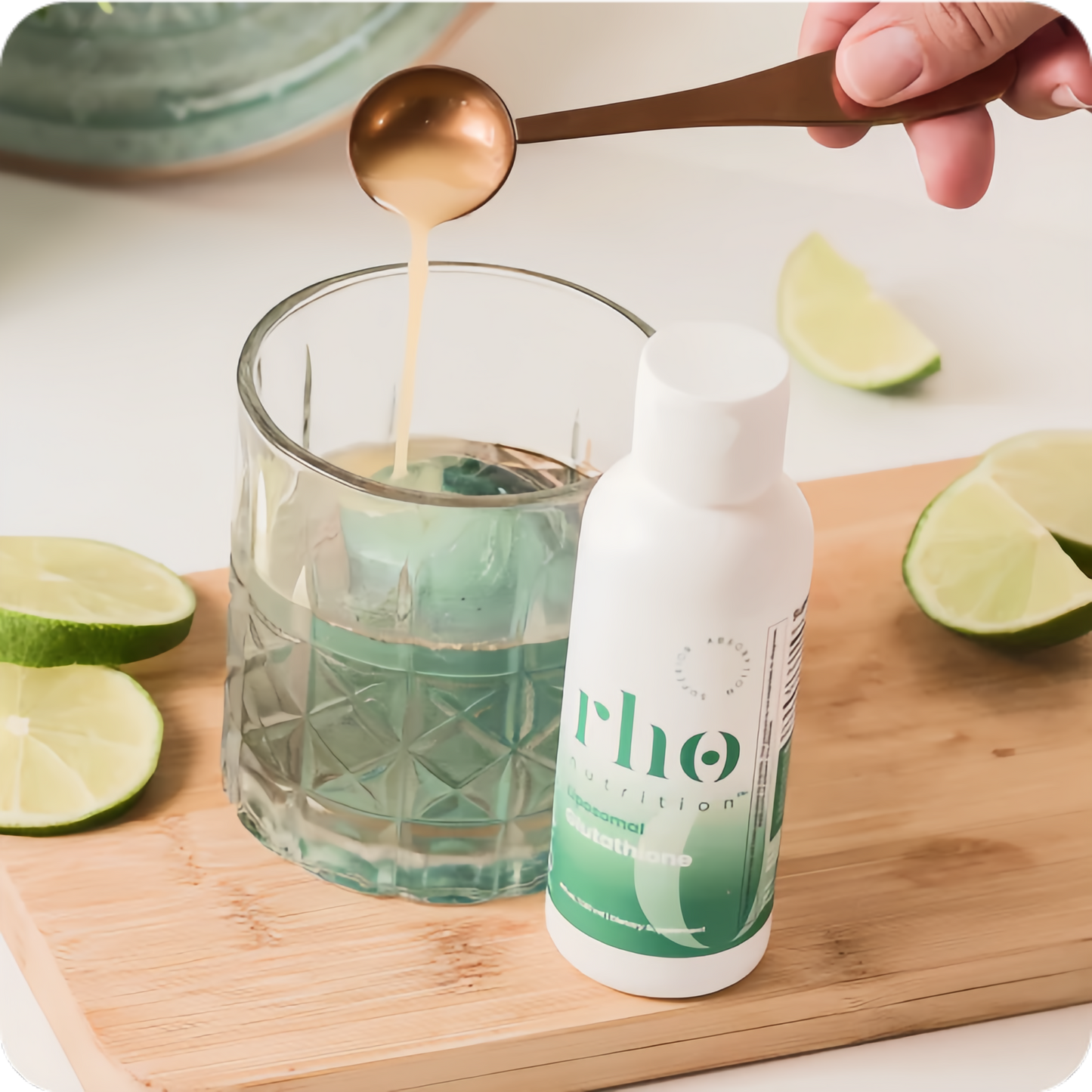 Rho Nutrition - Cellular Health Essentials Bundle – Liquid Liposomal Supplements for Healthy Aging & Cellular Support - NAD+, Curcumin + Resveratrol, & Glutathione (3 Pack)